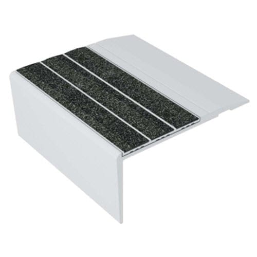 CAD Drawings BIM Models Ecoglo Inc. F4-N20 Series Non-Slip Flat Stair Nosings